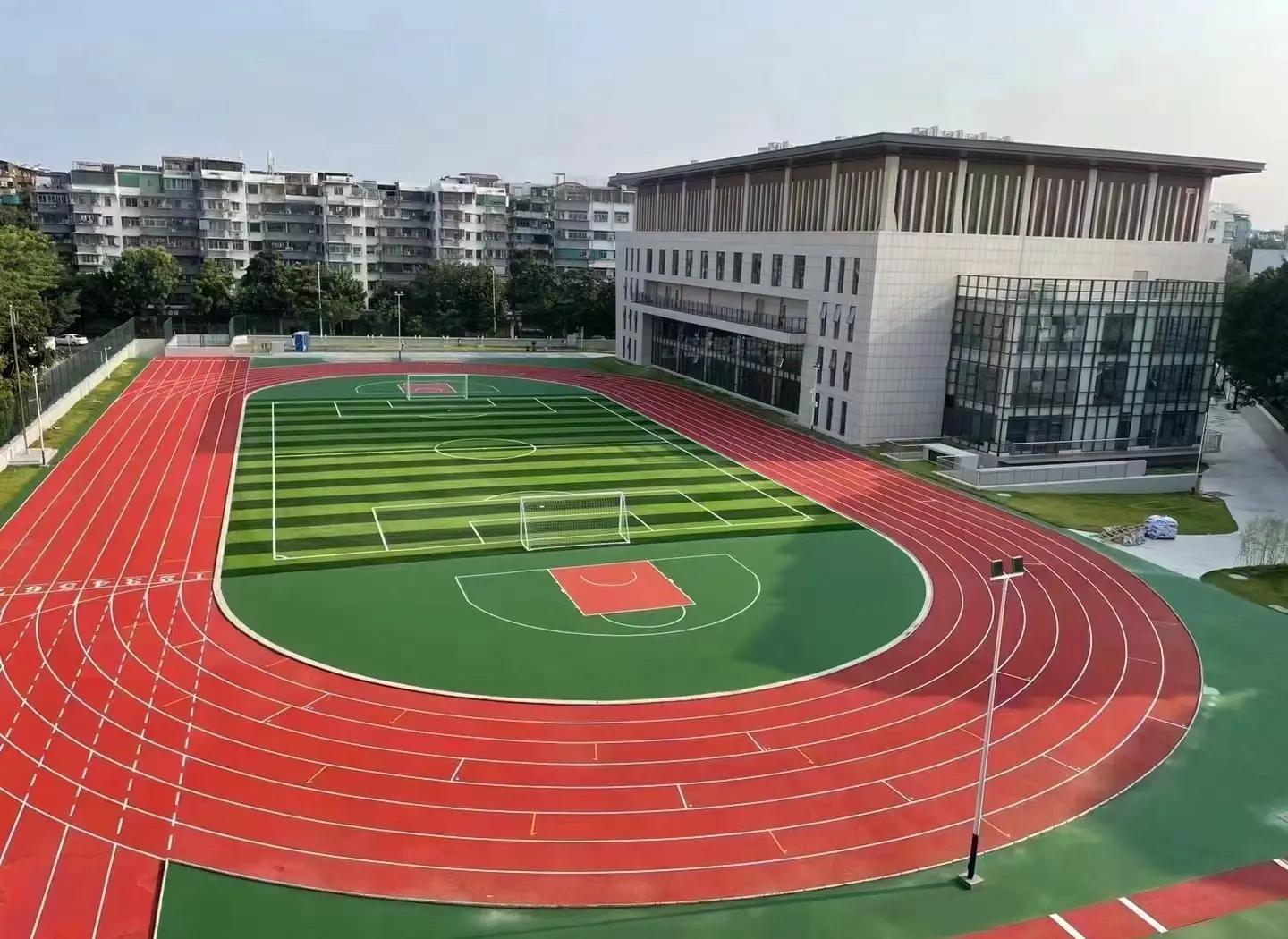 三沙市塑胶跑道材料塑胶篮球场 - 方案